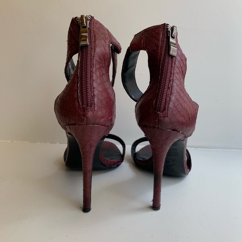 Genuine Snakeskin High Heels - Picture 5 of 8